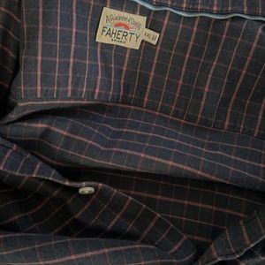 Xxl men’s button down casual shirt. Gently worn. Faherty brand